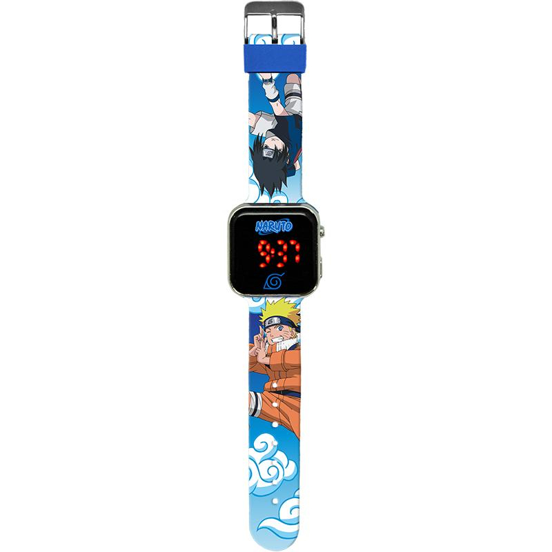Naruto relógio led