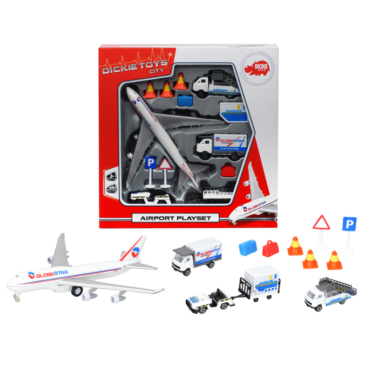 Play set aviões aeroporto