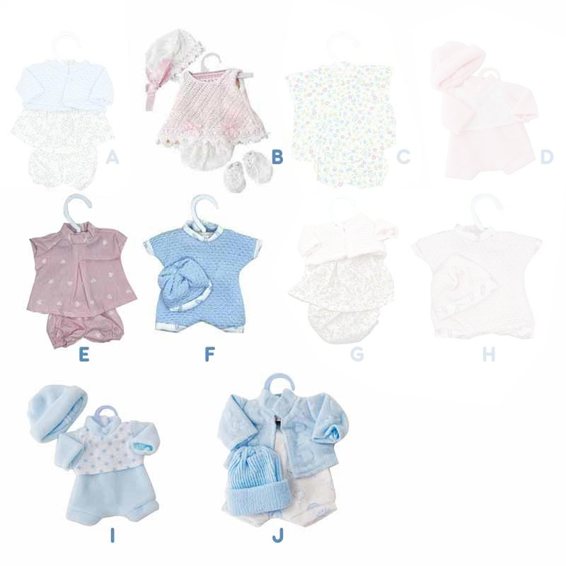 Comprar Roupa sortida Elegance para Boneca bebé de 26 cm de Arias