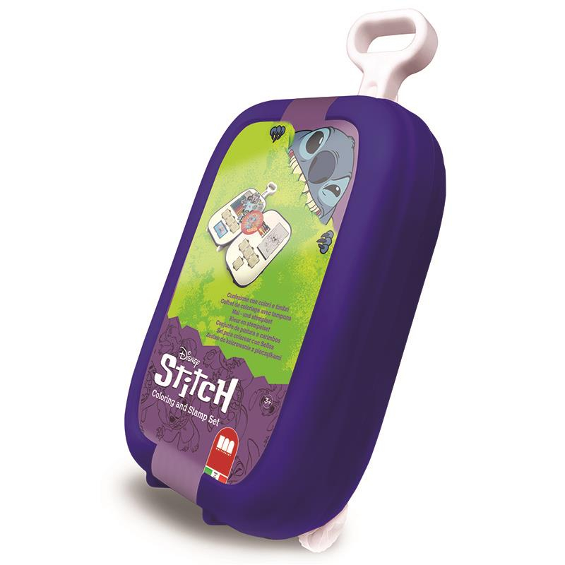 Stitch Mala viagem 18 marcadores e 8 carimbos
