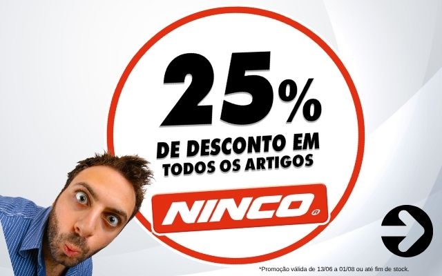 comprar brinquedos ninco com 25% desconto