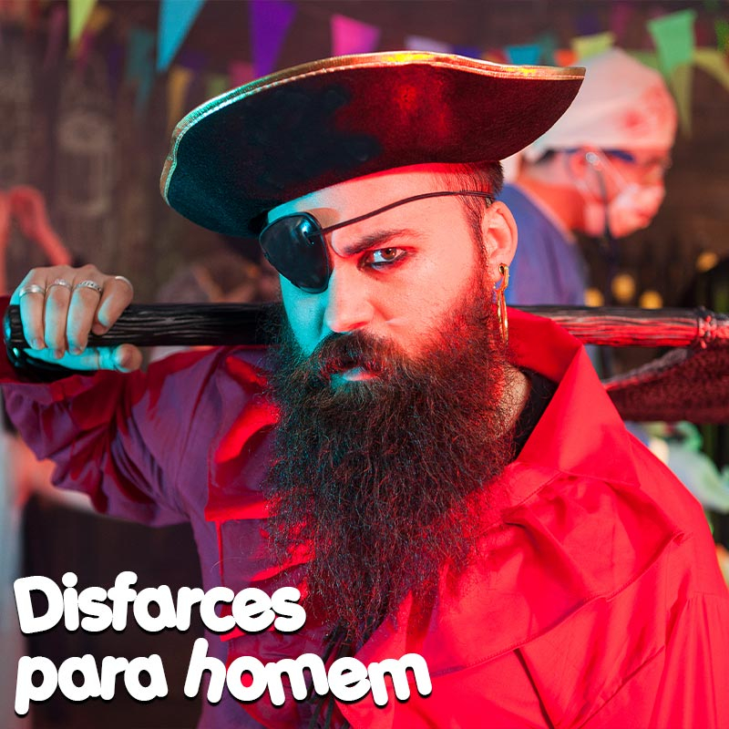 Comprar disfarces para homem