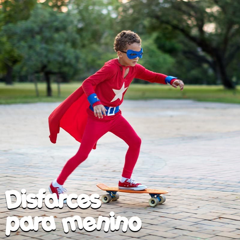 Comprar disfarces para menino