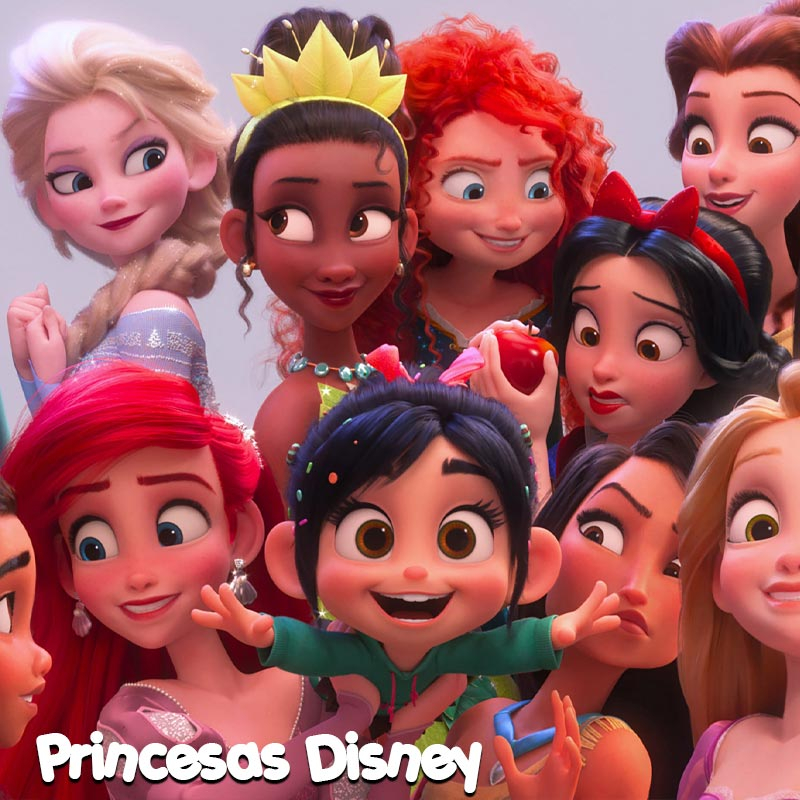 Comprar disfarces para grupos Princesas Disney
