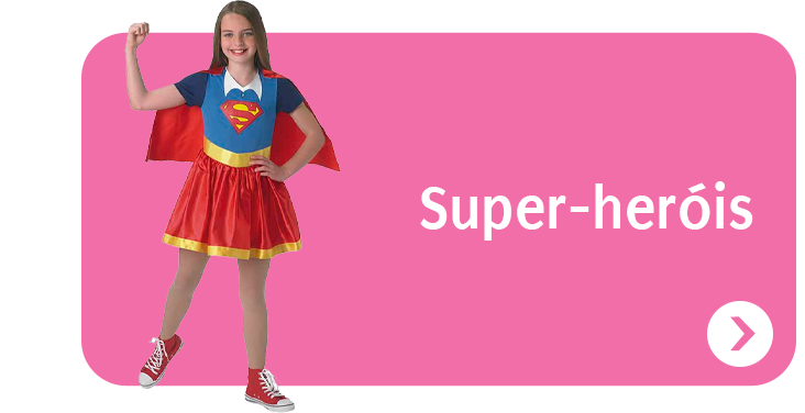 disfarces super-herois menina