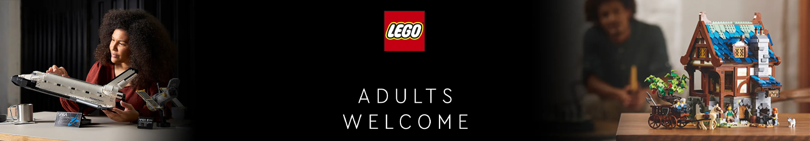 lego welcome adults