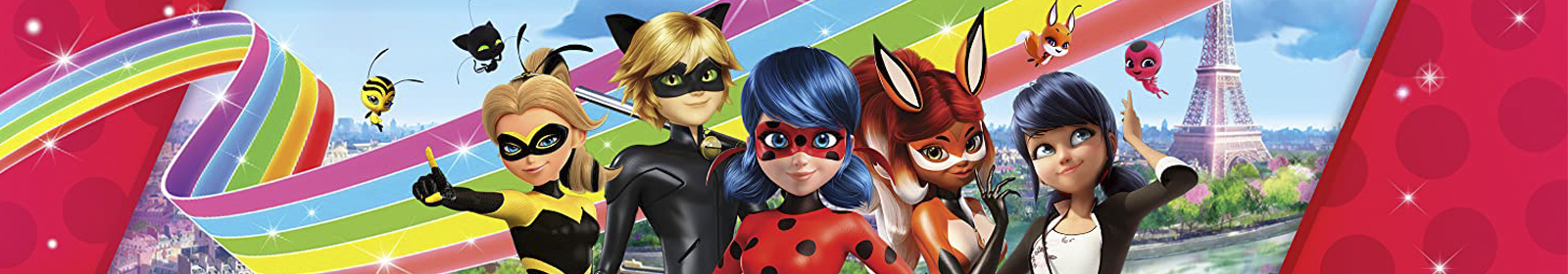 Bonecas, disfarces e brinquedos Ladybug. Portes grátis a partir de 59€