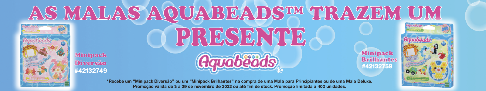 Aquabeads Manualidades Infantis ao melhor preço na nossa loja online