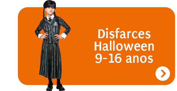 Disfrces Halloween para 9-16 anos