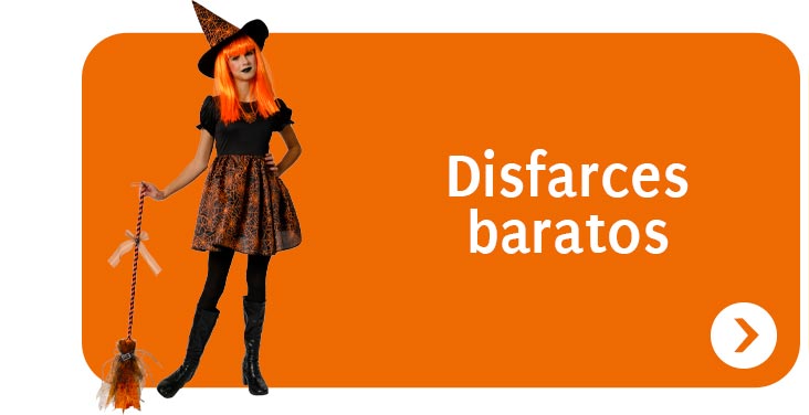 Disfarces Halloween baratos