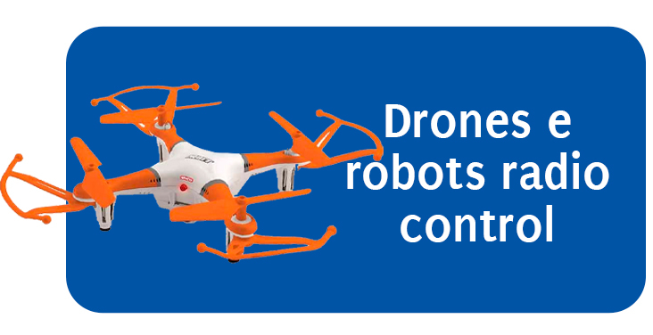 Comprar drones e robots radio control