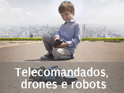 Comprar telecomandados, drones e robots online