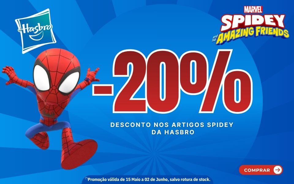 Promo&ccedil;&otilde;es em brinquedos Spidey and friends