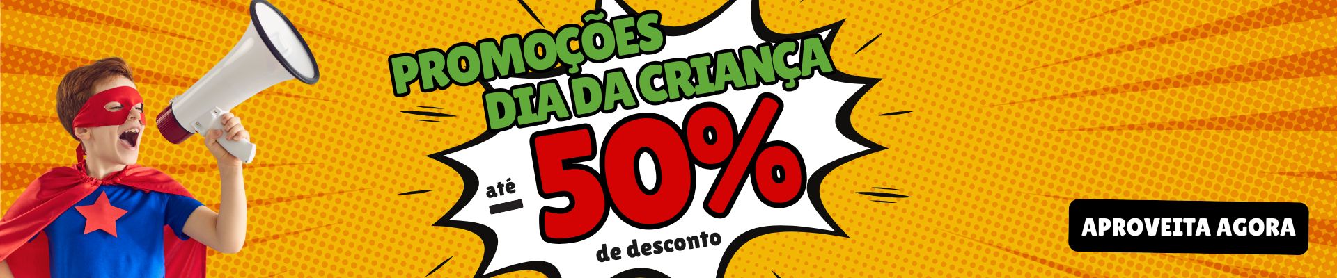 promoções em brinquedos para o dia da criança