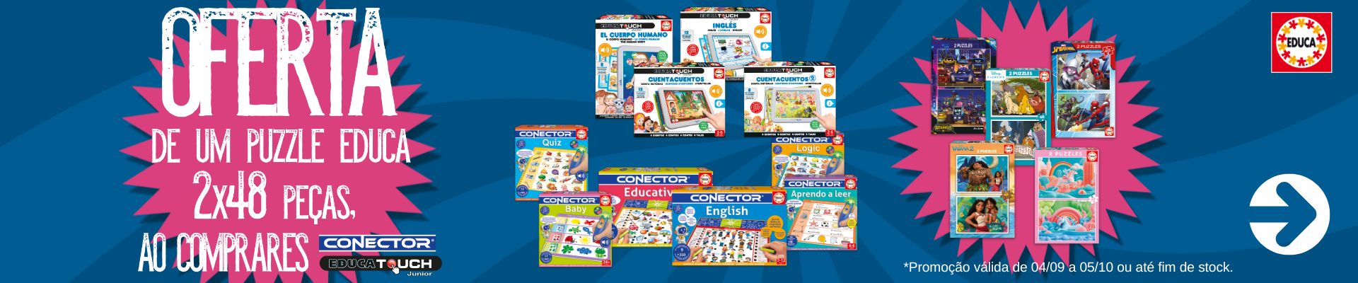 comprar Educa conector com desconto