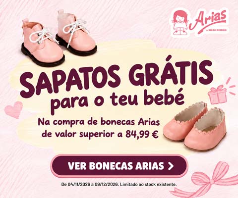 oferta sapatos em bonecas arias oferta em brinquedos arias
