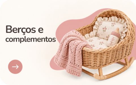 Berços e complementos para bonecas bebé
