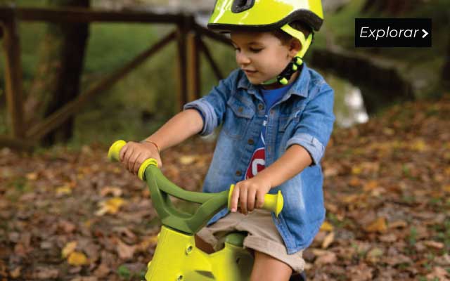Bicicletas sem pedais e triciclos