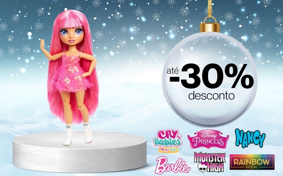 comprar bonecas com desconto