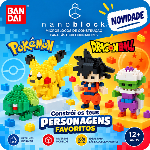 Comprar jogos de construção Nanoblock Comprar brinquedos Nanoblock