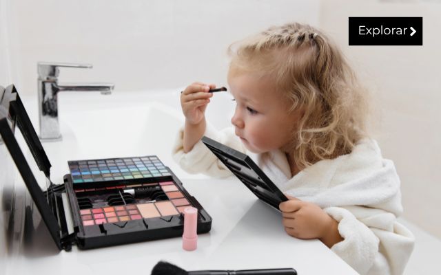 brinquedos de beleza e maquilhagem