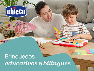 Brinquedos educativos e bilingues