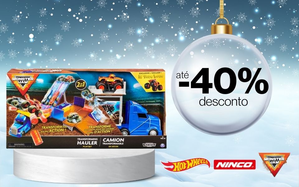 comprar carros, pistas e garagens com desconto