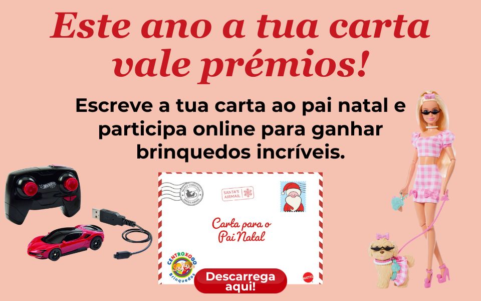 escreve ao pai natal e ganha brinquedos