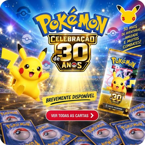 Comprar Cartas Pokemon 30º aniversário