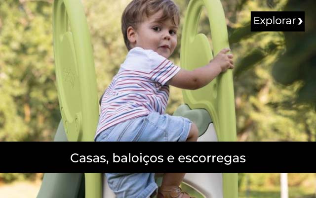 comprar casas baloiços e escorregas