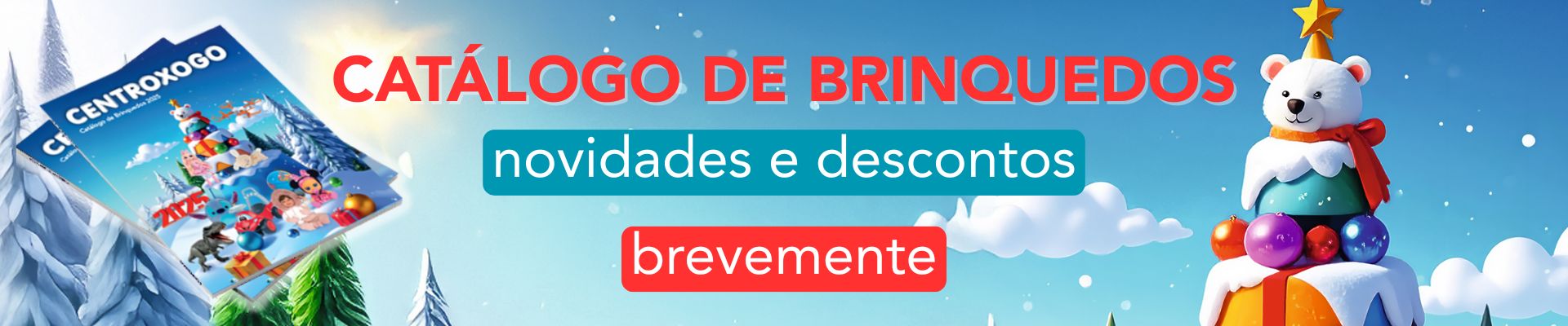 brinquedos catálogo de Natal 2025