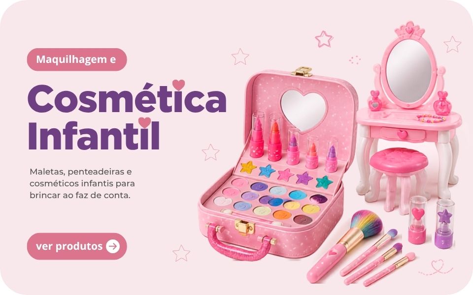 maquilhagem e cosmética infantil brinquedos cosmética infantil e maquilhagem