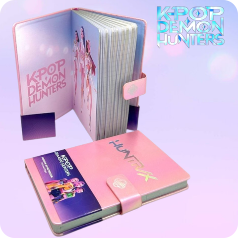 comprar Caderno A5 com fecho Kpop Demon Hunters online