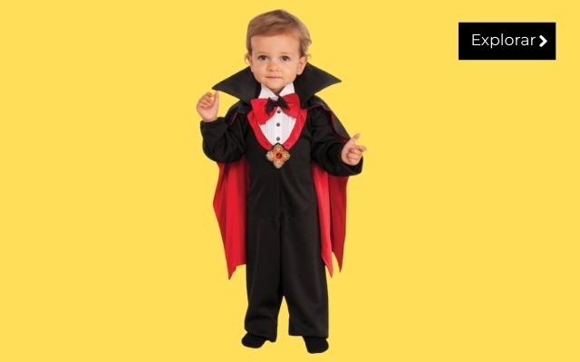 comprar disfarces de vampiros e diabos para bebé