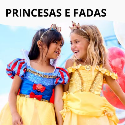 Comprar disfarces  de princesas e fadas online