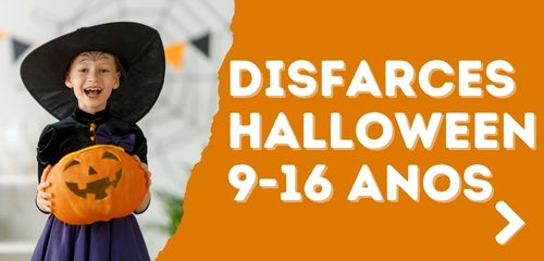 Disfrces Halloween para 9-16 anos
