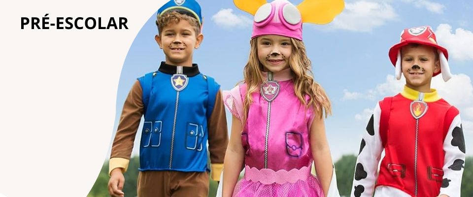 ver todos os disfarces pr&eacute;-escolar