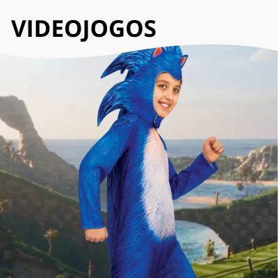 disfarces e fatos dos her&oacute;is dos videojogos