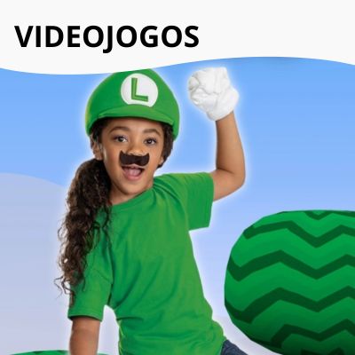 Comprar disfarces videojogos online