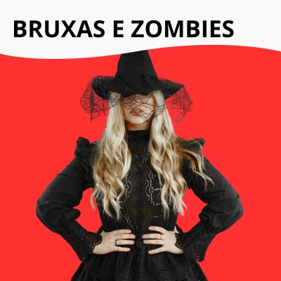 Comprar Fatos Bruxas e Zombies online