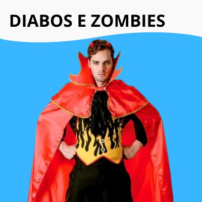 Comprar Fatos diabos e zombies para homem online