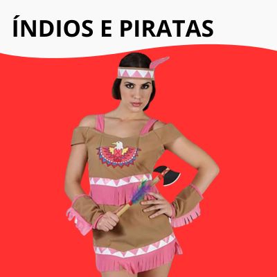 Comprar Fatos de Índios e Piratas online