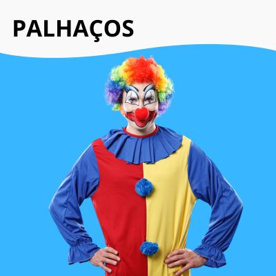 Comprar disfarces palhaços para homem online