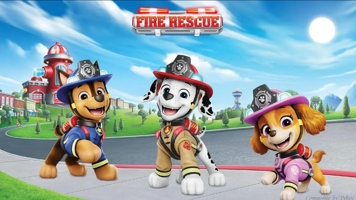 bonecos patrulha pata fire rescue