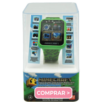 comprar relógio minecraft online