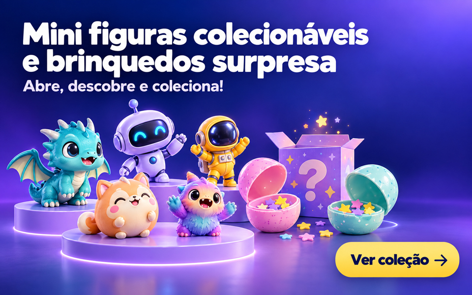 comprar mini figuras colecion&aacute;veis e brinquedos surpresa