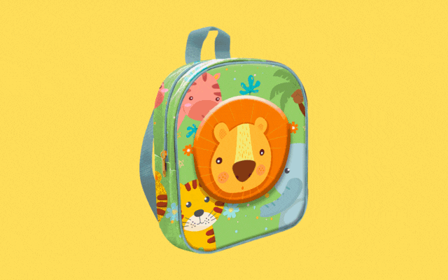 Mochilas Pré-escolares 21 a 38cm