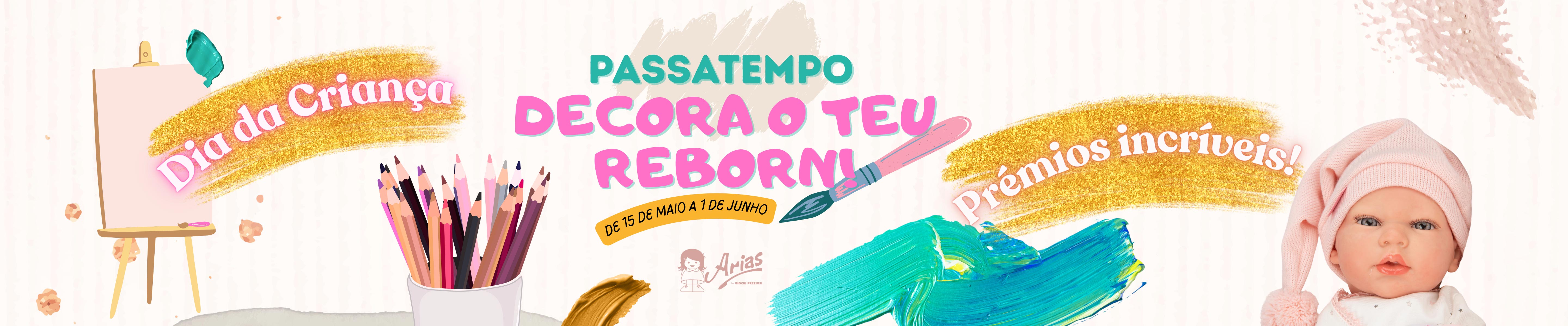 Passatempo decora o teu reborn
