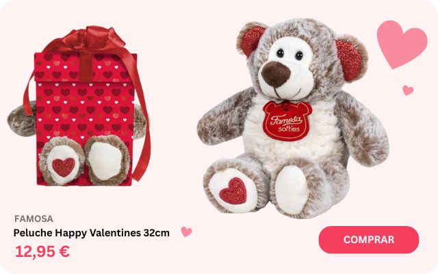 Comprar Peluche Happy Valentines 32cm Comprar Peluche Happy Valentines 32cm