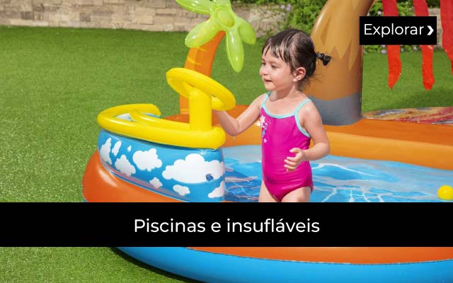 comprar piscinas e insufláveis